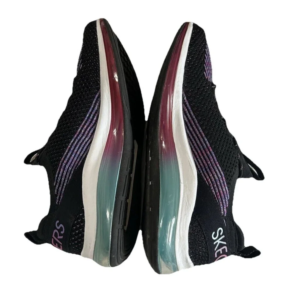 Skechers Women's Size 7 Skech Air Element 2 - 149401 Black Multi Athletic Shoes - Picture 8 of 11